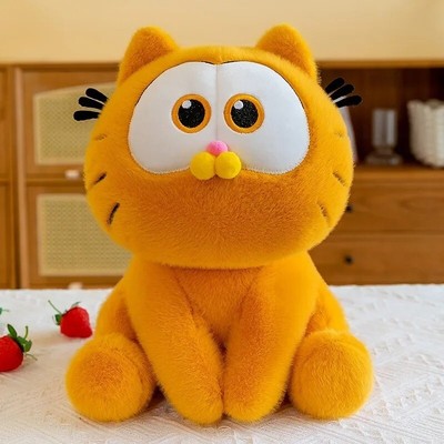 35cm Kawaii Garfield Plush Doll Ugly Cat Soft Stuffed Doll Plushie Toy Kid Gift