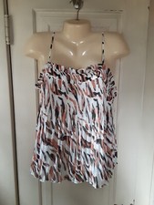 Nine West Woman's Sleeveless Lined Swing Top Size XL NEW WITH TAGS