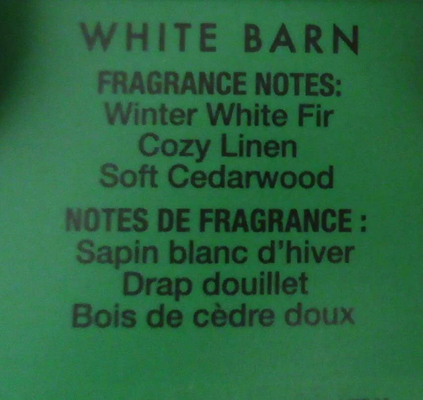 White Barn Bath & Body Works Wallflower Заправочная Лампочка Лот из 5 УЮТНЫХ РОЖДЕСТВЕНСКИХ ПИЖАМ - Изображение 4 из 4