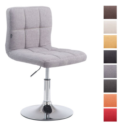 Palma Lounger V2 Stoff Stuhl Küchenstuhl Lehnstuhl Drehstuhl Polsterung Drehbar