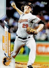 2020 TOPPS UPDATE SERIES U-206 ASHER WOJCIECHOWSKI BALTIMORE ORIOLES