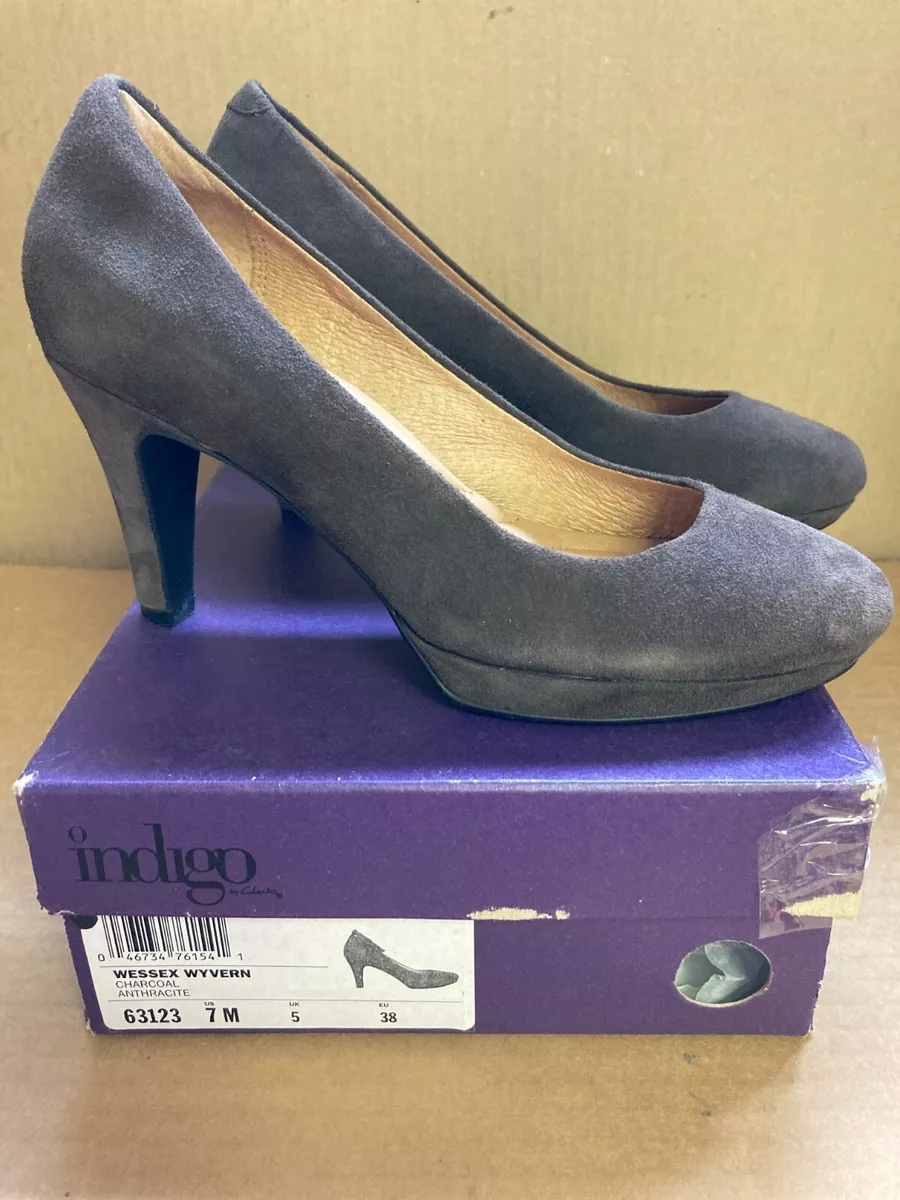 Clarks indigo cheap wessex wyvern