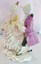 Renda-Vintage-Porcelana-Dresden-Homem-E-Mulher-estatuetas-9-034-de-altura-x-7-034-de-largura miniatura 2