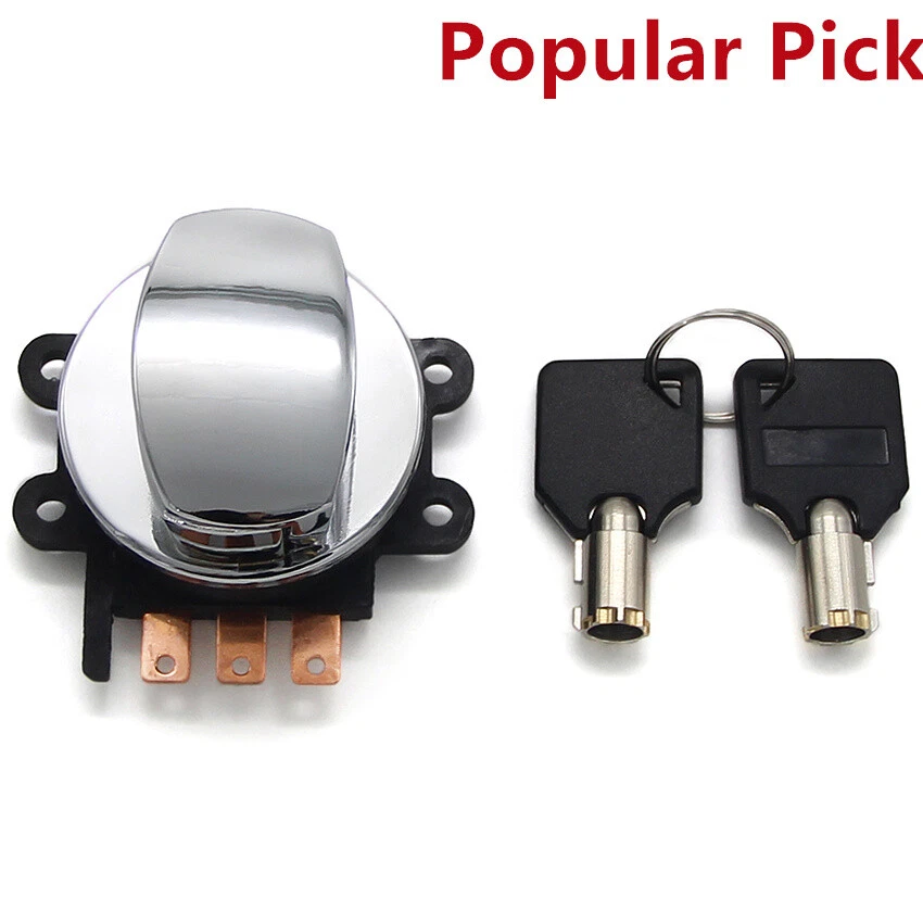 Juego de bloqueo de interruptor de llave de encendido para Harley-Davidson FLHP ROAD KING POLICE 71501-93 Foto 2 de 4