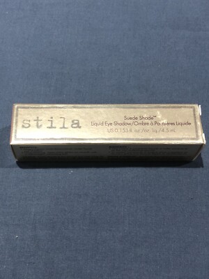Stila Wildlederschirm flüssiger Lidschatten durchsichtig Terrakotta Neu