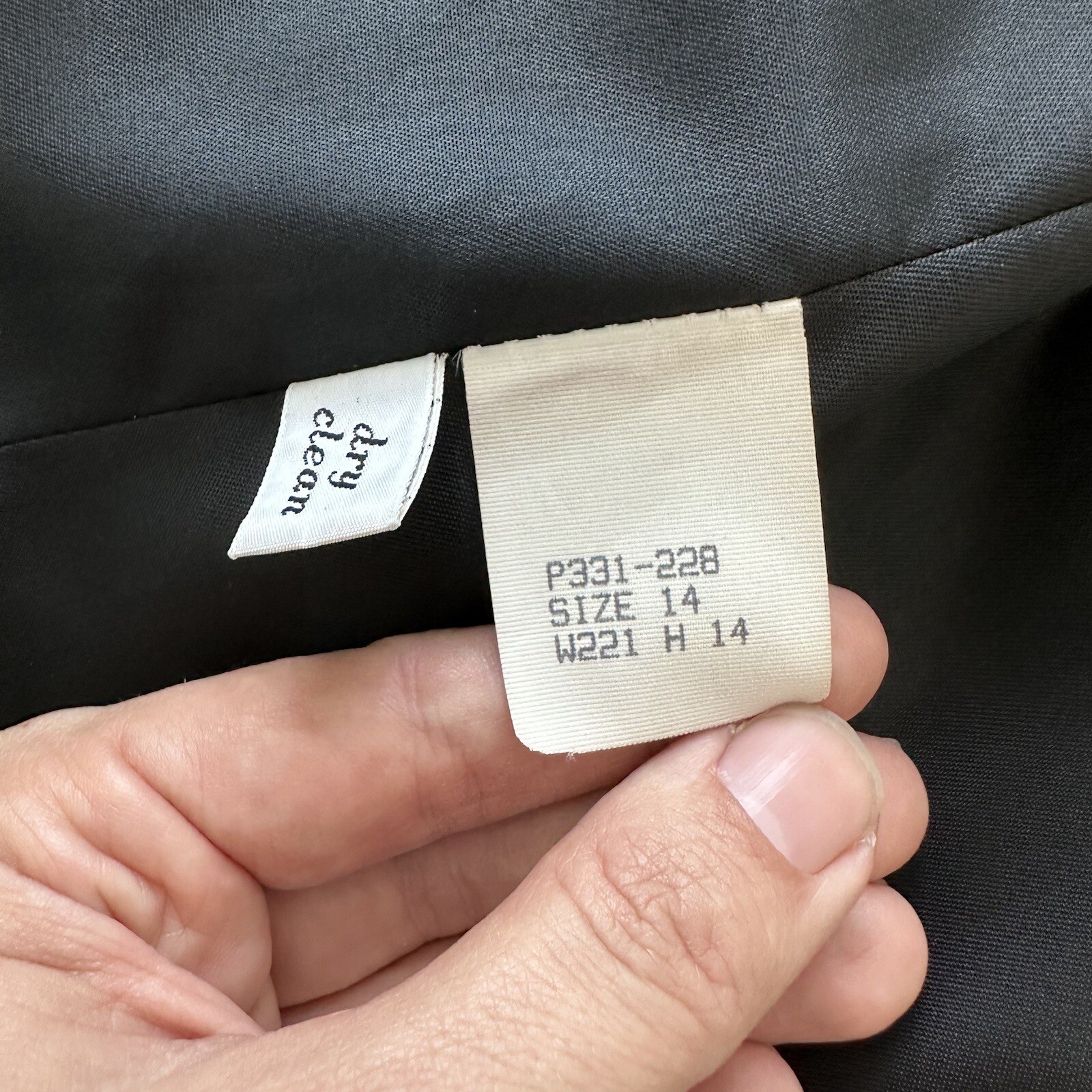 Pendleton Womens Classic Black Wool Two-Button Bl… - image 10