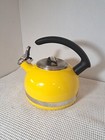 Kitchen Aid Citrus Sunrise  Kettle with C Handle and Trim Bandsome Minor Scuffs