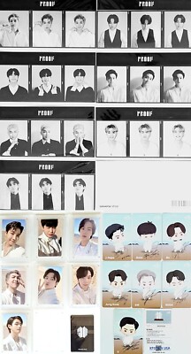 BTS OFFICIAL PROOF WEVERSE-ACRYLIC FRAME -PHOTOCARD -3CUT PHOTO