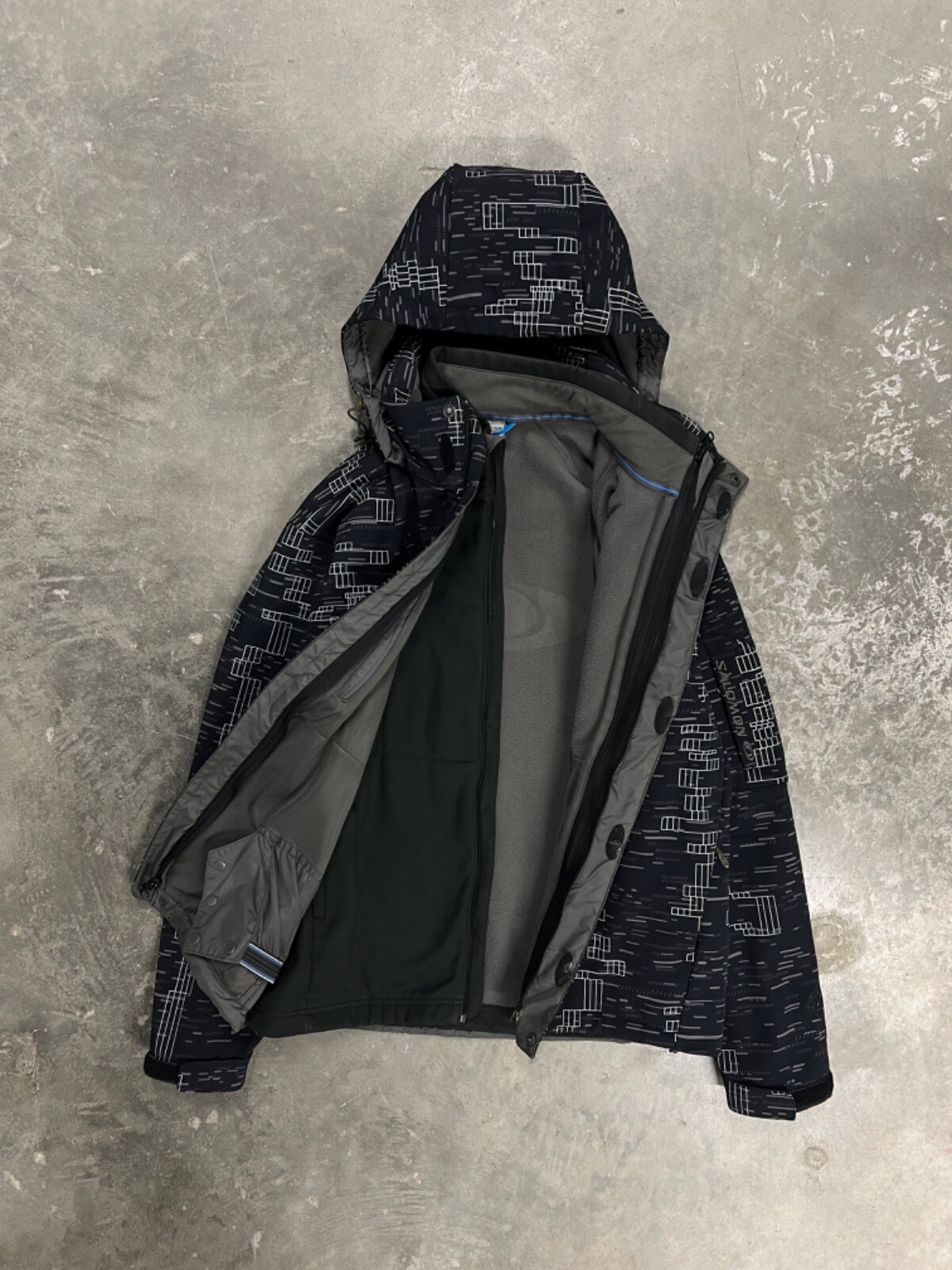 Salomon Giacca ClimaPro 3 in 1 Softshell Giacca a Vento Uomo Taglia S Nero Softshell