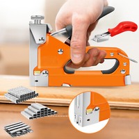 Handtacker Mit 3.000 Klammern - Mit Verstellbarer SchlagstäRke Tacker 3 In 1