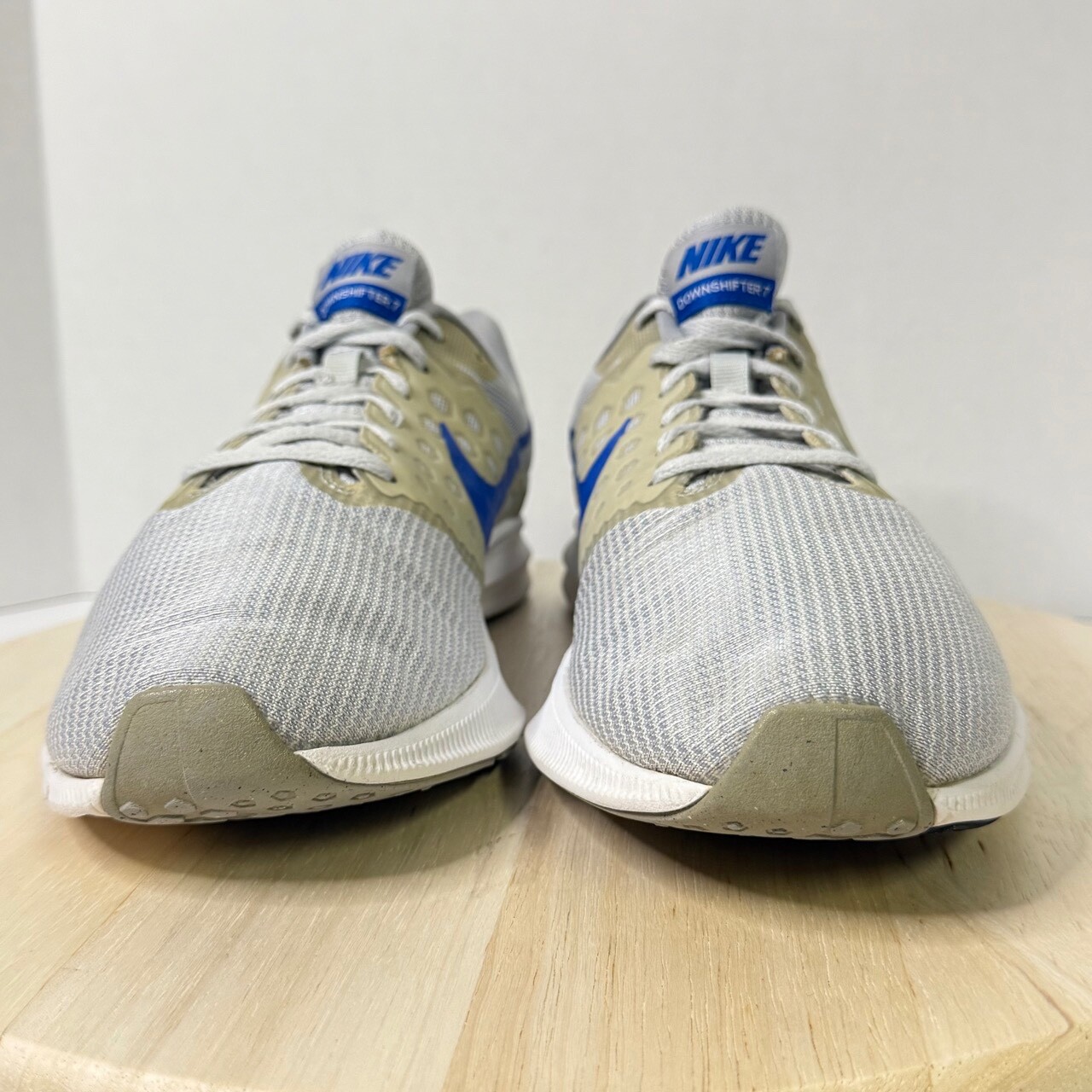 SAOLA Scarpe da corsa Nike Downshifter 7 uomo 852459 003 platino cobalto taglia 11 5