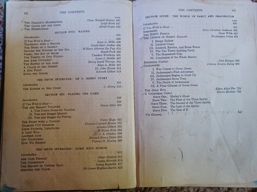 Literature for the Junior High School Book Two- Part II Briggs Curry Payne 1929 - Imagen 6 de 9