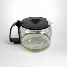 Mr Coffee 12-Cup Glass Carafe REPLACEMENT POT Traditional L-173 made in USA —GUC
