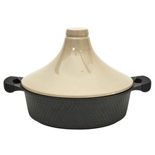 Tajine à Induction "Cook" 28cm Noir & Beige
