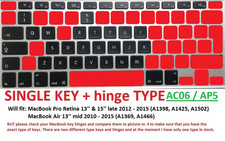 Keyboard key hinge Apple MacBook Pro Retina Air A1398 A1425 A1502 A1369 A1466