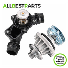 Water Pump & Thermostat Housing Assembly For BMW 323i 328i 330i 528i X3 X5 Z4 L6