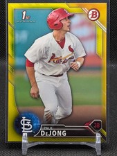 Paul DeJong 2016 Bowman Prospects Yellow Paper 1st Bowman #BP43 (BB241)