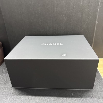 CHANEL Authentic Magnetic Black Box 15x 11.5 x 6  inch Empty Box (1688)