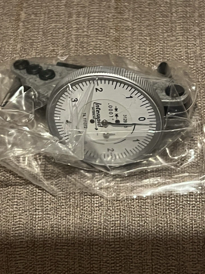 Indicador de Prueba Interapid 312B-3, Horizontal, Rango 0.016", Diámetro 1-1/2", 0.0001" Foto 2 de 2