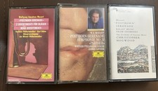 Mozart Cassette Tapes Lot of 3 – Posthorn Serenade & More – DG & L’Oiseau-Lyre 