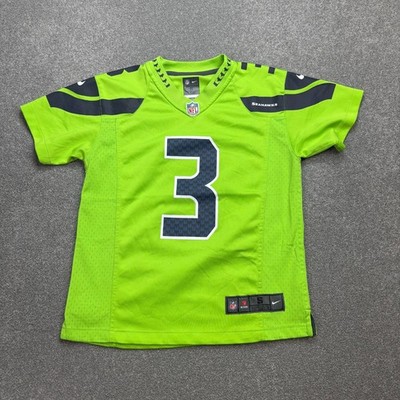 NFL Trikot Damen Small Grün Seattle Seahawks Nike Wilson 3 On Field USA Lady*