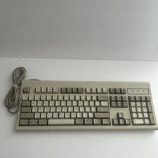 Vintage Microsoft KBD-WIN95 Wired Keyboard 5 Pin Din Port Connector Untested