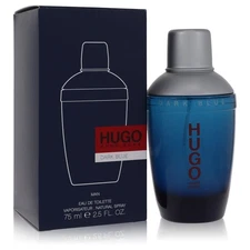 Dark Blue by Hugo Boss Eau De Toilette Spray 2.5 oz For Men Brand New