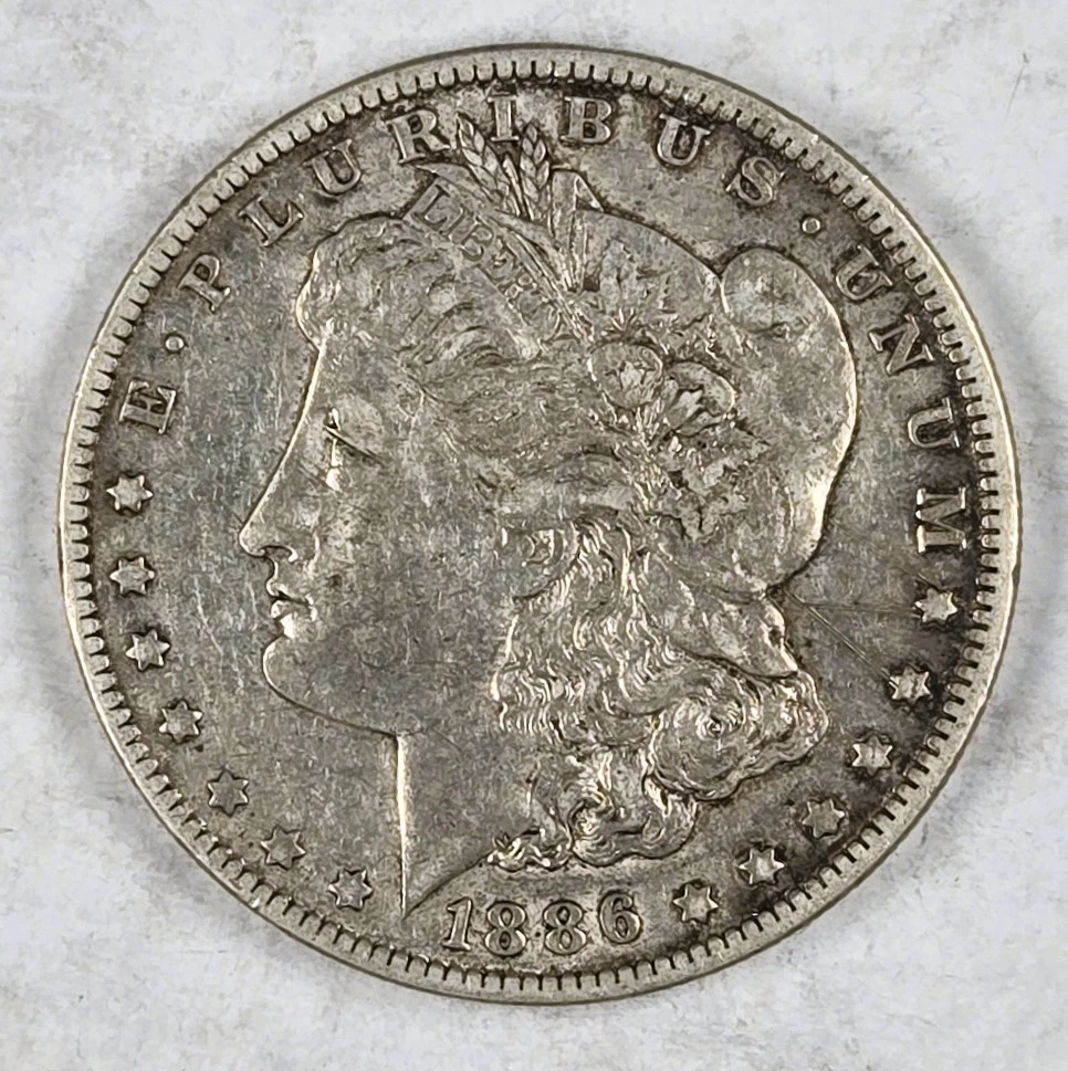 银色1886 年摩根美元硬币(1878-1921) | eBay