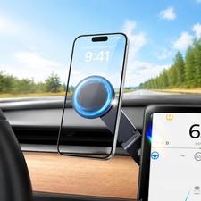 Tesla Phone Mount for Magsafe: Tesla Car Phone Holder for Tesla Model 3/Y Acc...