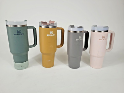 Stanley Tumbler Travel Mug 4 Lot 2x30oz 2x40oz Insulated  Mixed Colors