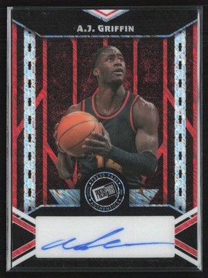A.J. Griffin 2024-25 Leaf Collective Press Pass Auto /4 #20A-AJG