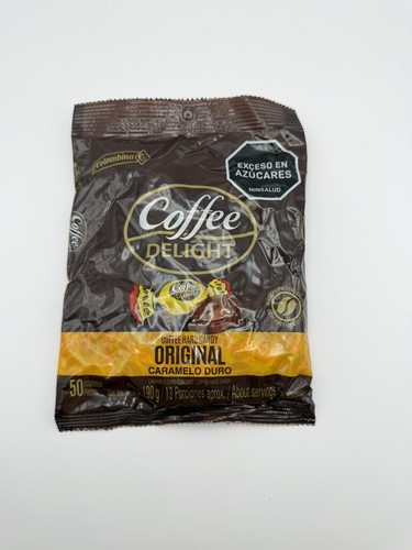 Colombina Coffee Delight Colombian Hard Candy, 50 Pieces