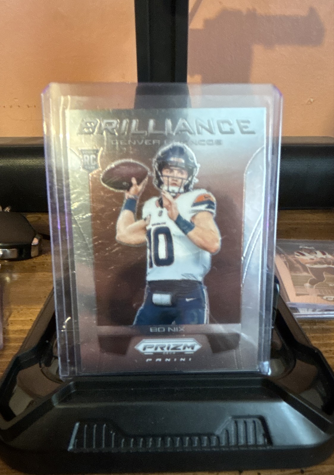 2024 Panini Prizm Deca - Brilliance Bo Nix #17 (RC)