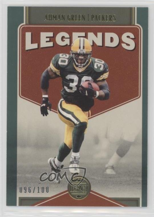 2022 Panini Legacy Legends Green 96/100 Ahman Green #135 qw7