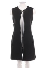 ZARA Weste lang Long S schwarz #0454