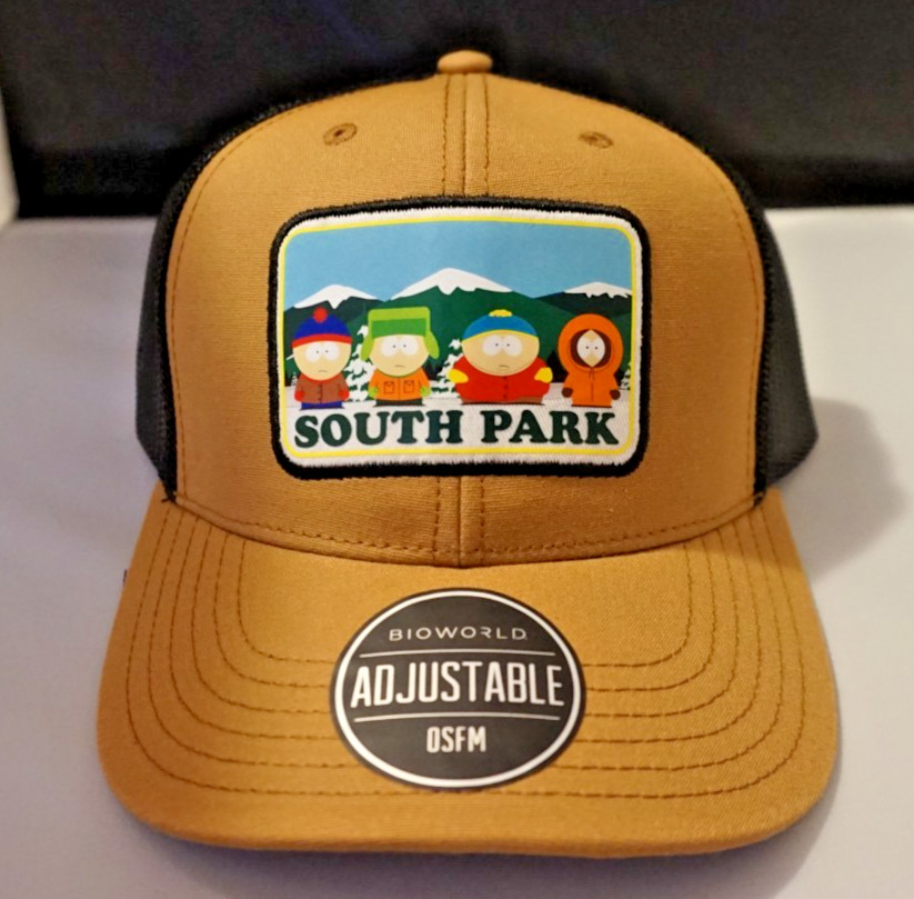 SOUTH PARK SNAP BACK HAT / CAP BIOWORLD ADJUSTABLE NEW / W/ TAGS