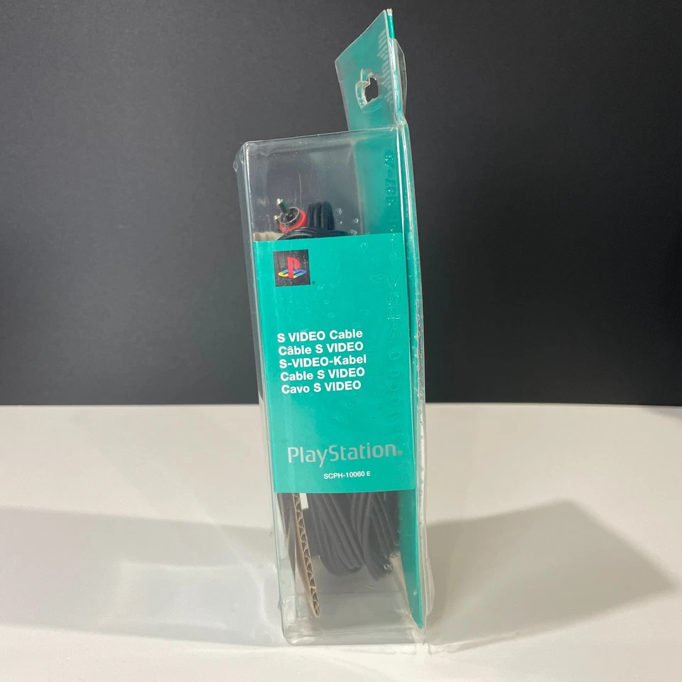 Sony PlayStation One 1 2 S-Video Cable SCPH-10060 E Sealed Genuine NOS - Image 4 of 4