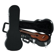 Cases Deluxe Hard-Shell Wood Case For Soprano Style Ukuleles, GWE-UKE-SOP 