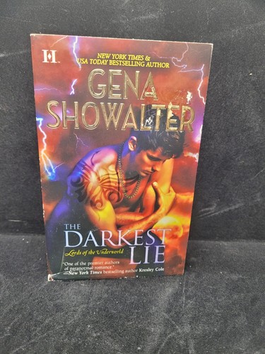 The Darkest Lie; Lords of the Underworld - paperback, Gena Showalter - Picture 1 of 8