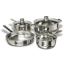 CONCORD 7 PCS Stainless Steel Cookware Set