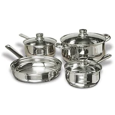 CONCORD 7 PCS Stainless Steel Cookware Set