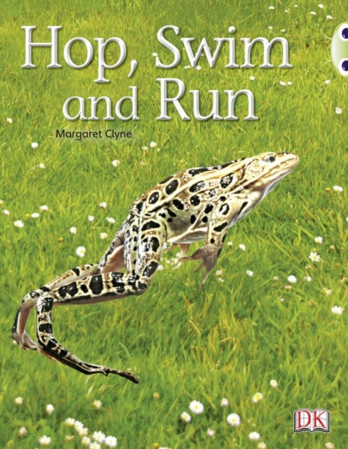 Bug Club Non-fiction Pink A Hop, Swim and Run 6-pack by Margaret Clyne