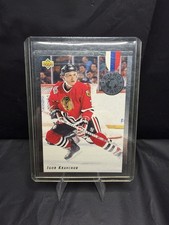 Igor Kravchuk 1992-93 Upper Deck Euro-Stars #E7 Chicago Blackhawks Hockey Card