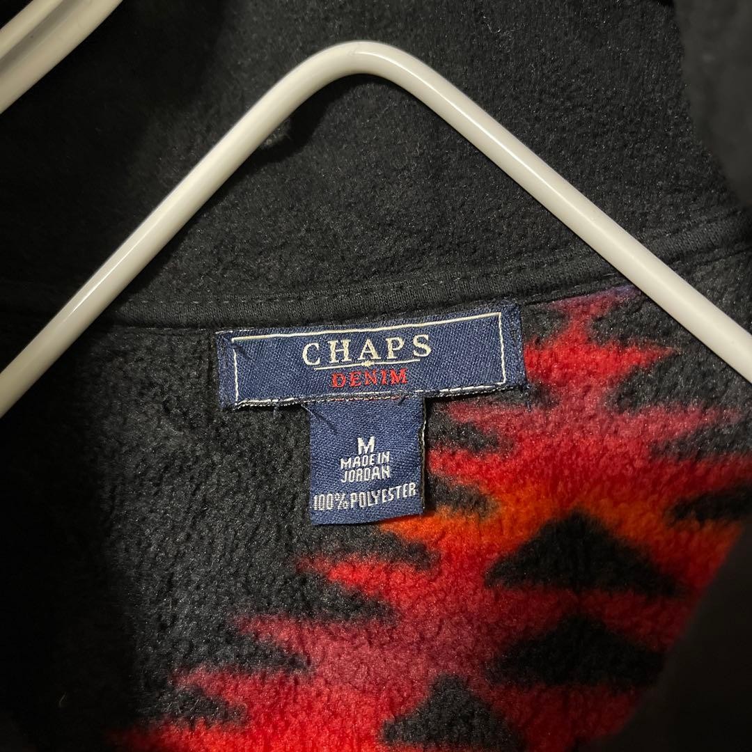 Chaps Denim Ralph Lauren Native Pattern Fleece Ve… - image 6
