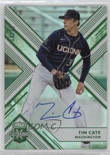 2018 Panini Elite Extra Edition Emerald Auto 18/25 Tim Cate #64 Auto s3g