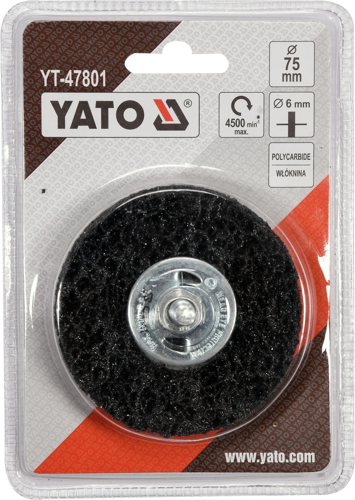 Fits YATO NARZ�DZIA YT-47801 DISC BRUSH 75MM NON-WOVEN ⭐UK Stock⭐