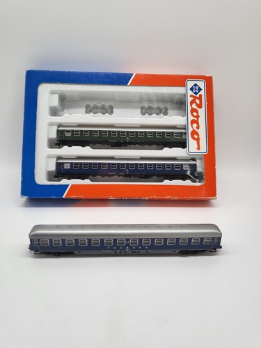 Roco Spur N 24012 Personenwagen Set 3.-teilig TOUROPA der DB in OVP | Zustand: Gebraucht