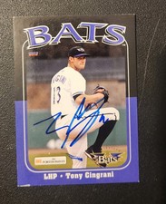Tony Cingrani Autograph Signed 2013 Choice Louisville Bats Card Cincinnati Reds