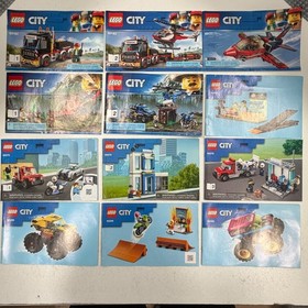 Lego 46 City Manuals 60035 60319 60244 60027 60114 60055 60088 40236  + More !