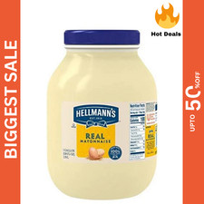 1-Pack Hellmann's Mayonnaise Gallon Real 128 Fl oz, New - Buy Now 